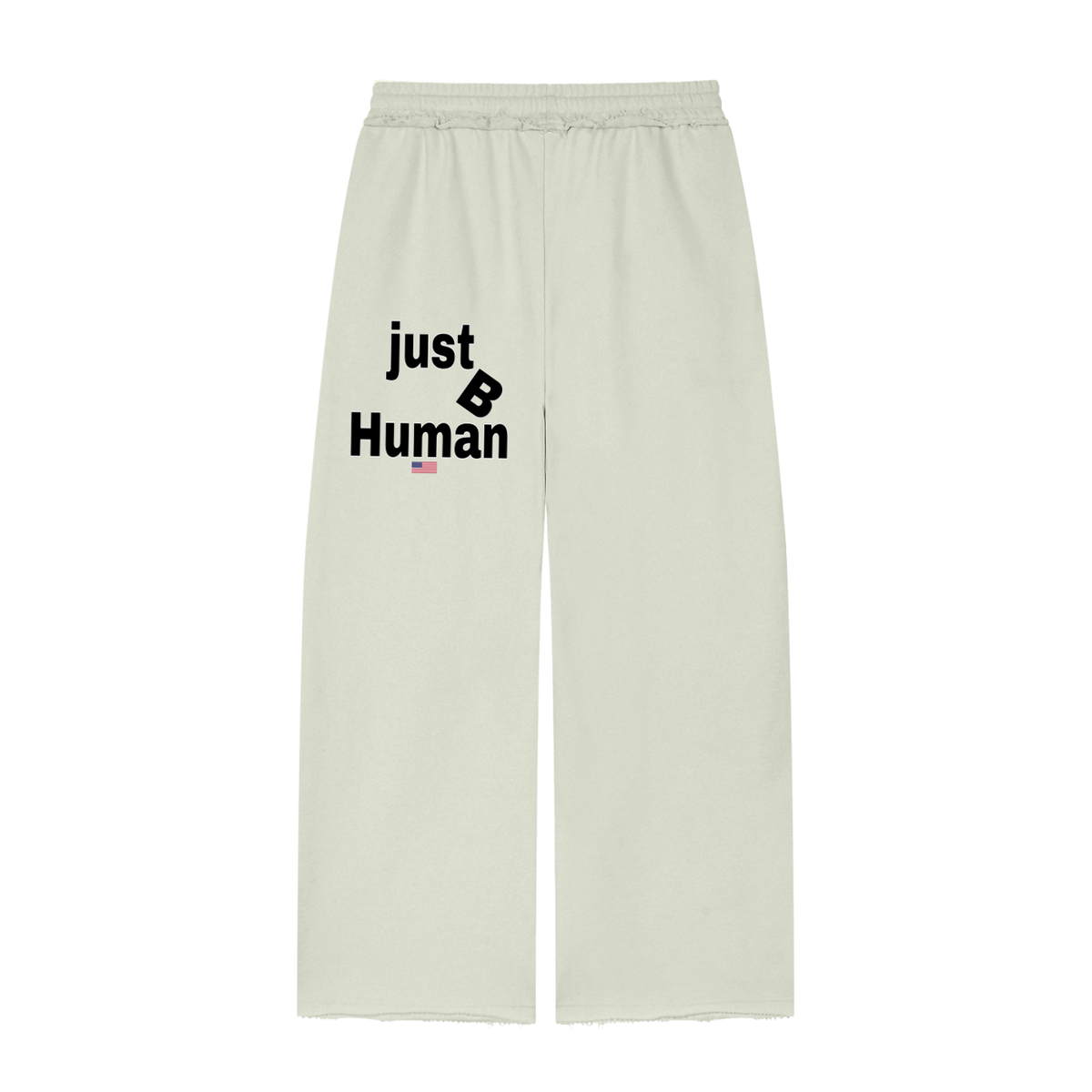 Women’s Wide Leg Raw Edge Sweatpants