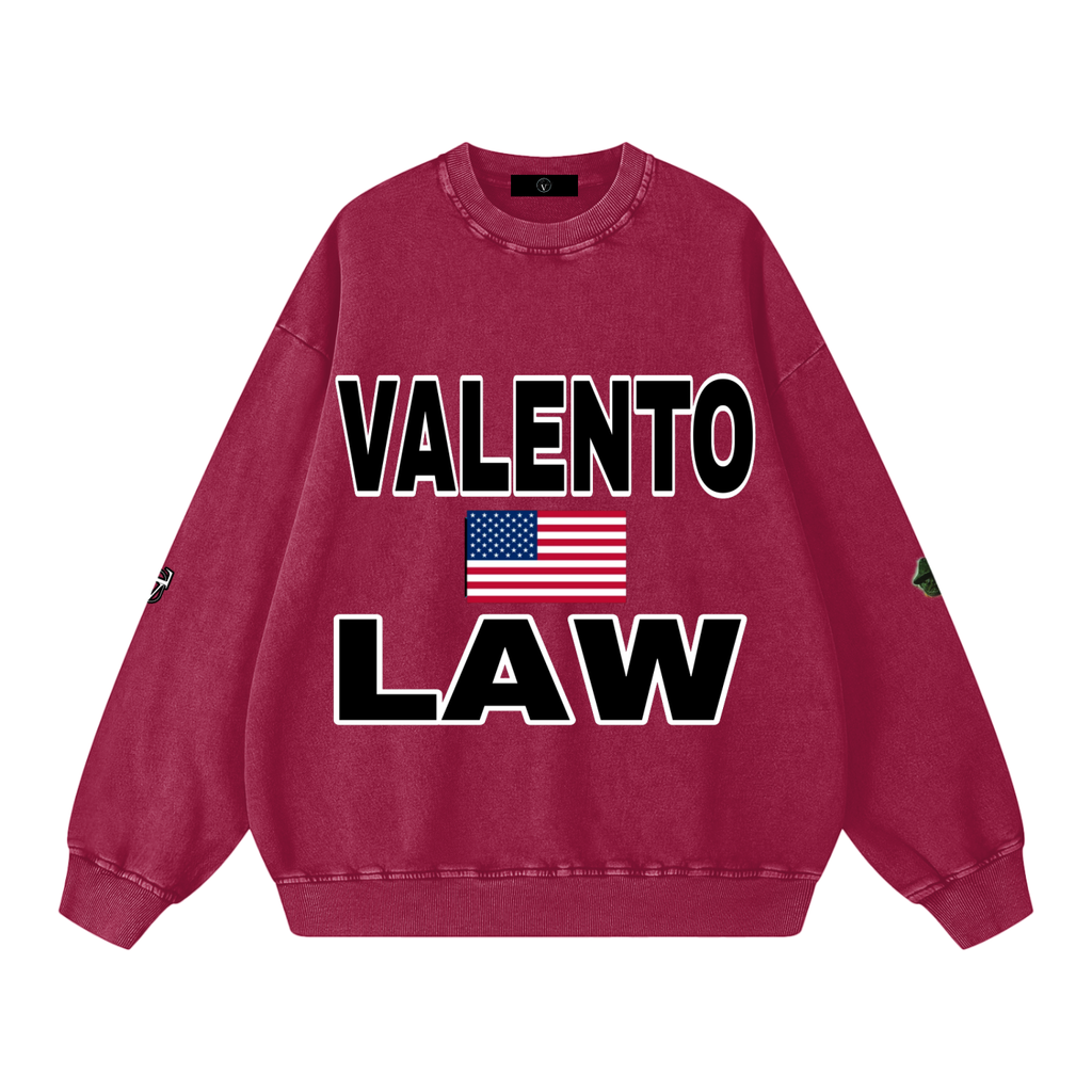 Snow Washed Oversized Sweatshirt