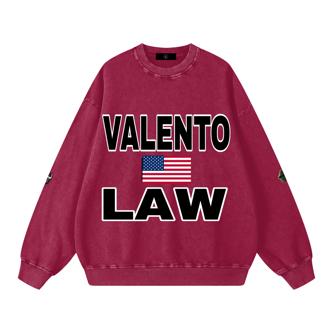 Snow Washed Oversized Sweatshirt