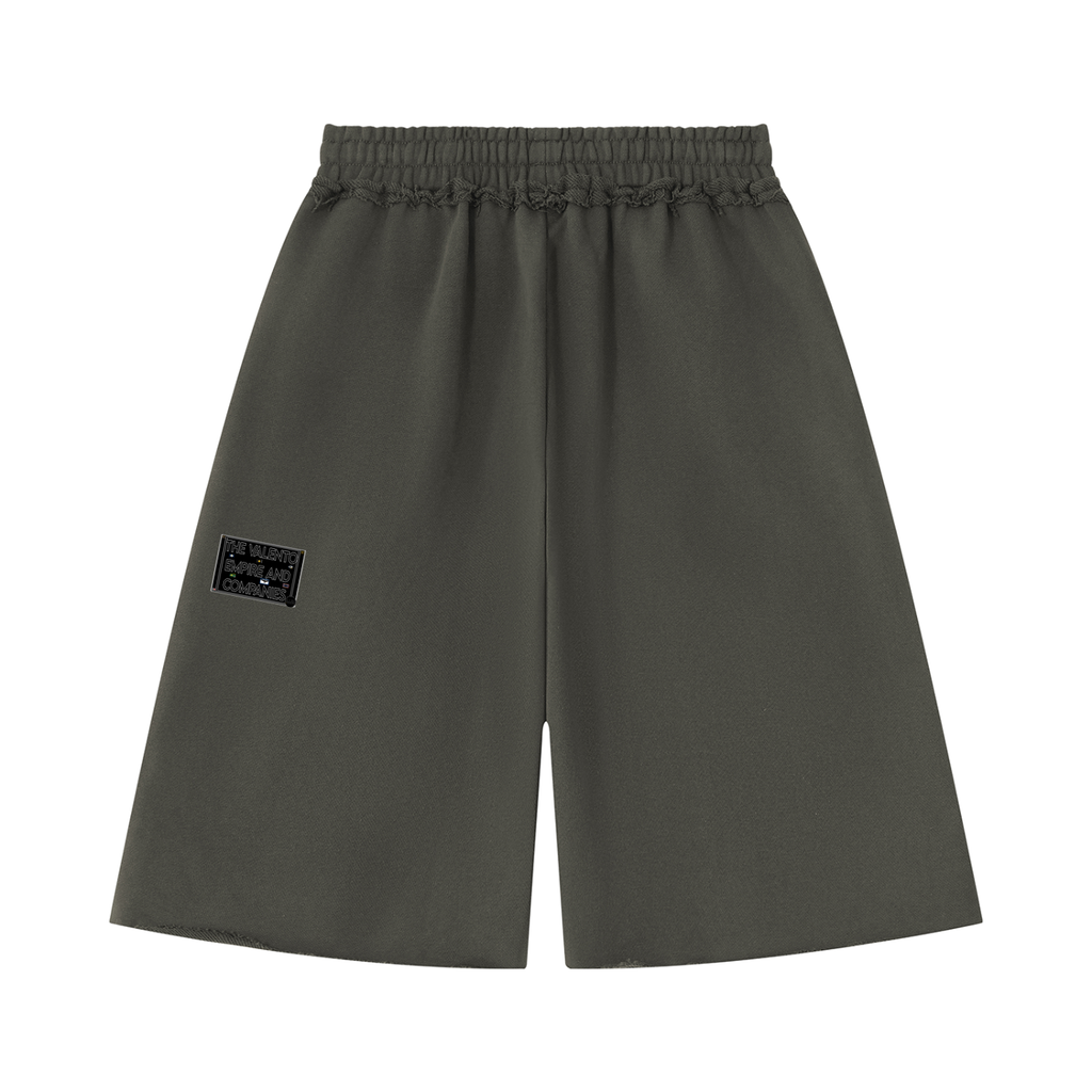 Unisex Heavyweight Raw Edge Shorts