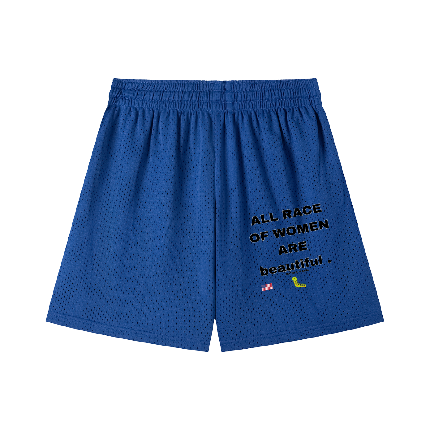 Mesh Drawstring Shorts