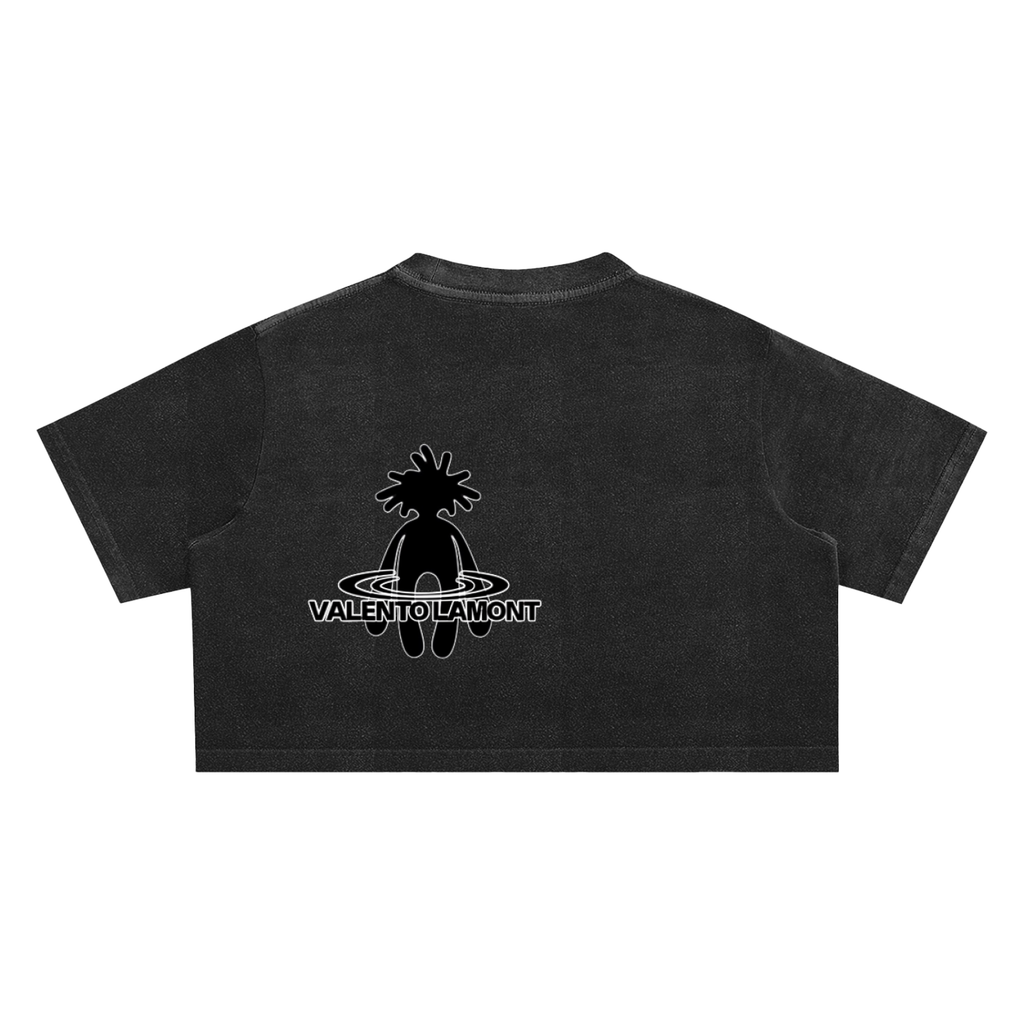 Snow Washed Crop Top