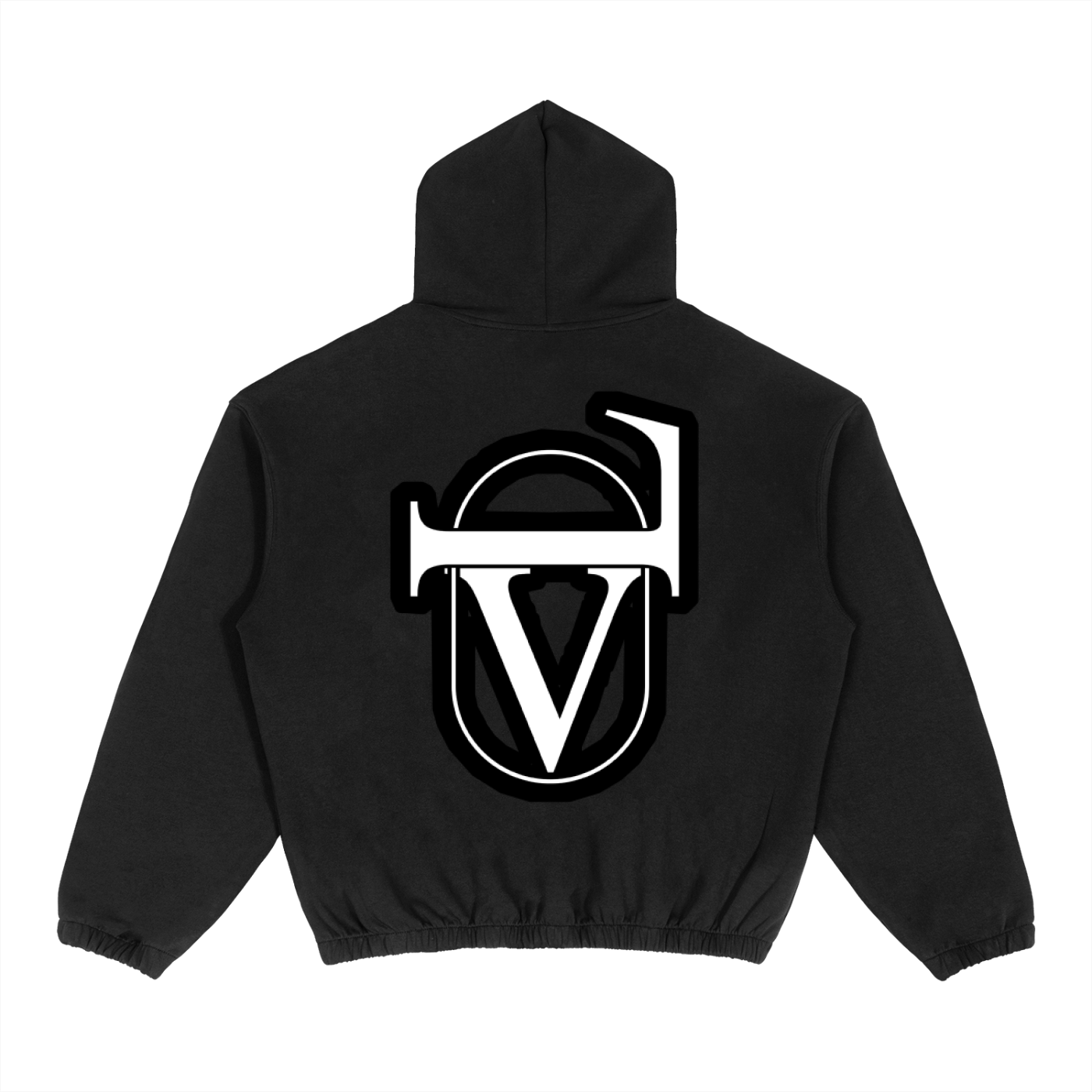 Boxy Cinched Hem Hoodie