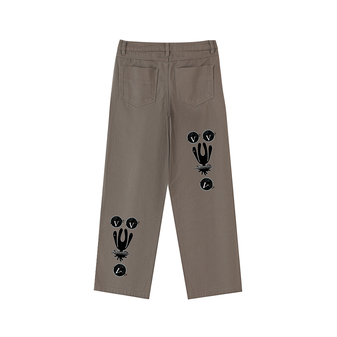 Heavyweight Cotton Straight-Leg Pants