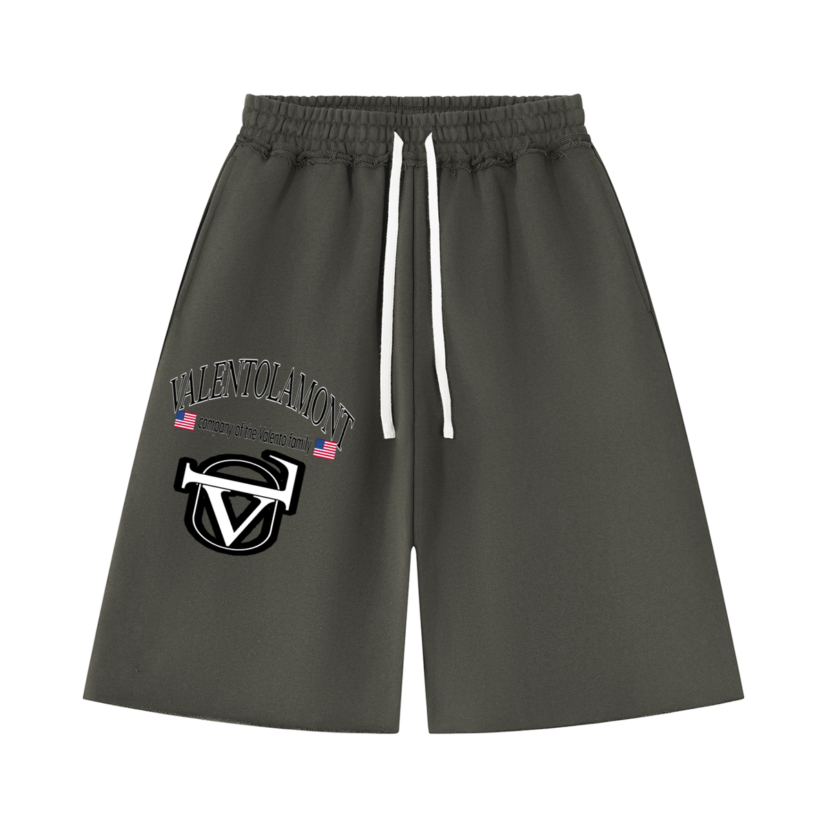 Unisex Heavyweight Raw Edge Shorts