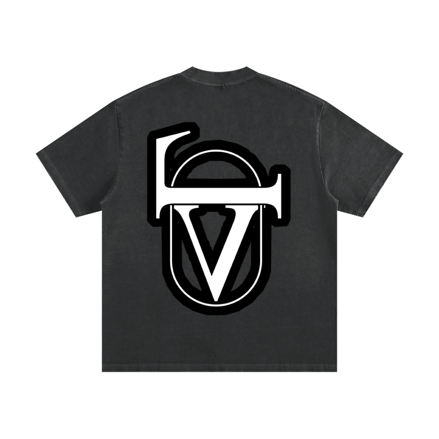 Heavyweight Vintage Washed Frayed T-Shirt
