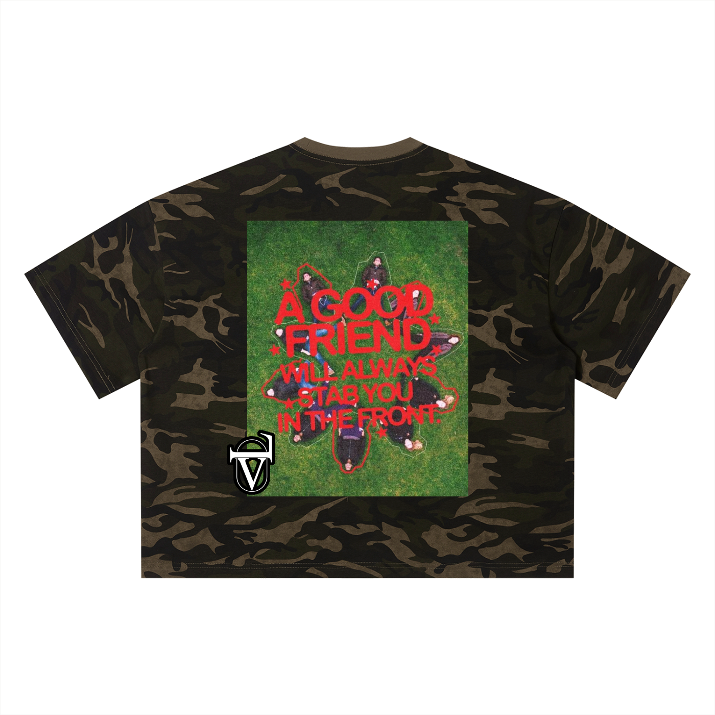 Unisex Camo Boxy T-Shirt