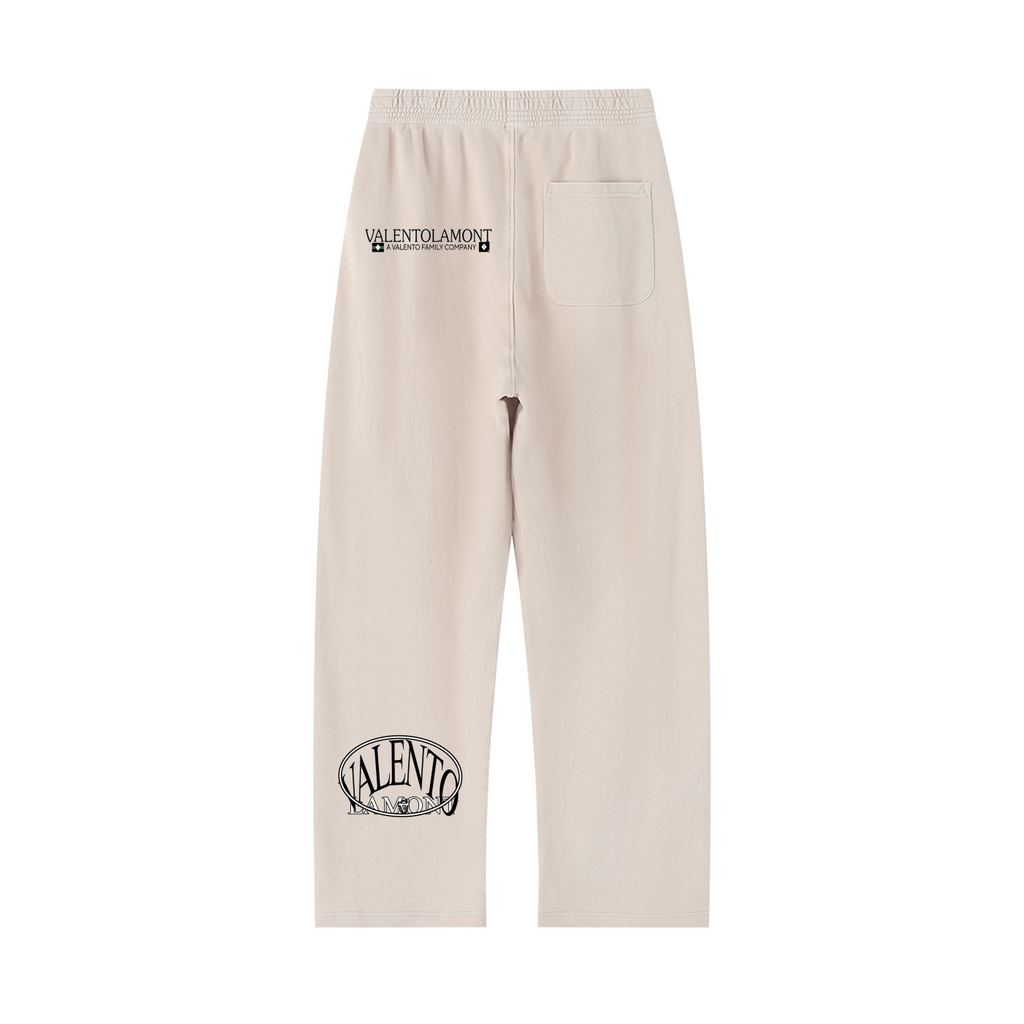 V Mineral Wash Straight Sweatpants