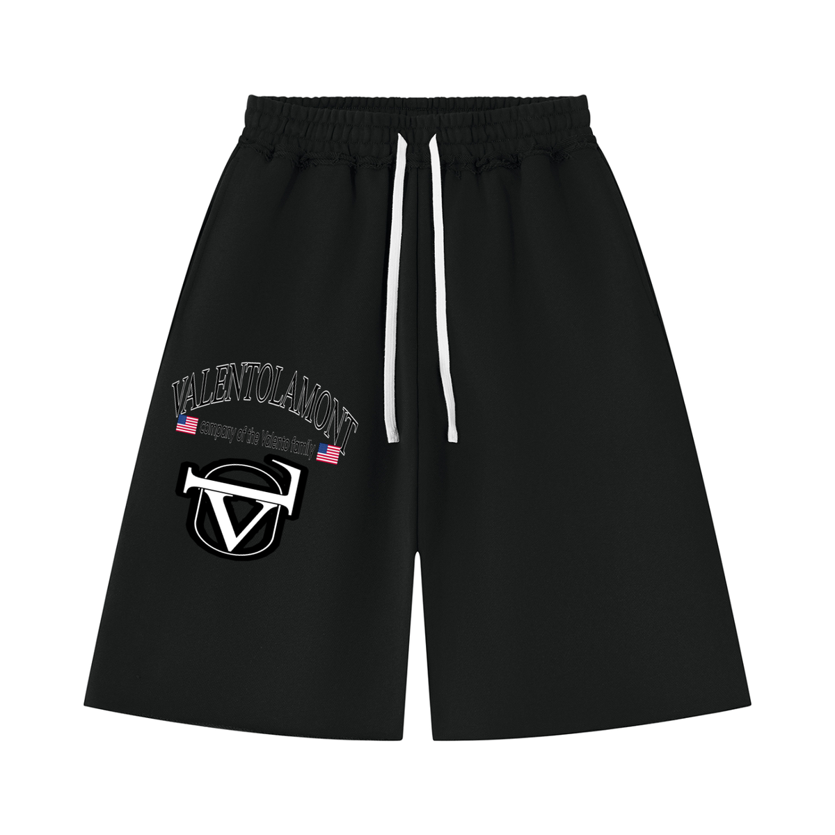 Unisex Heavyweight Raw Edge Shorts