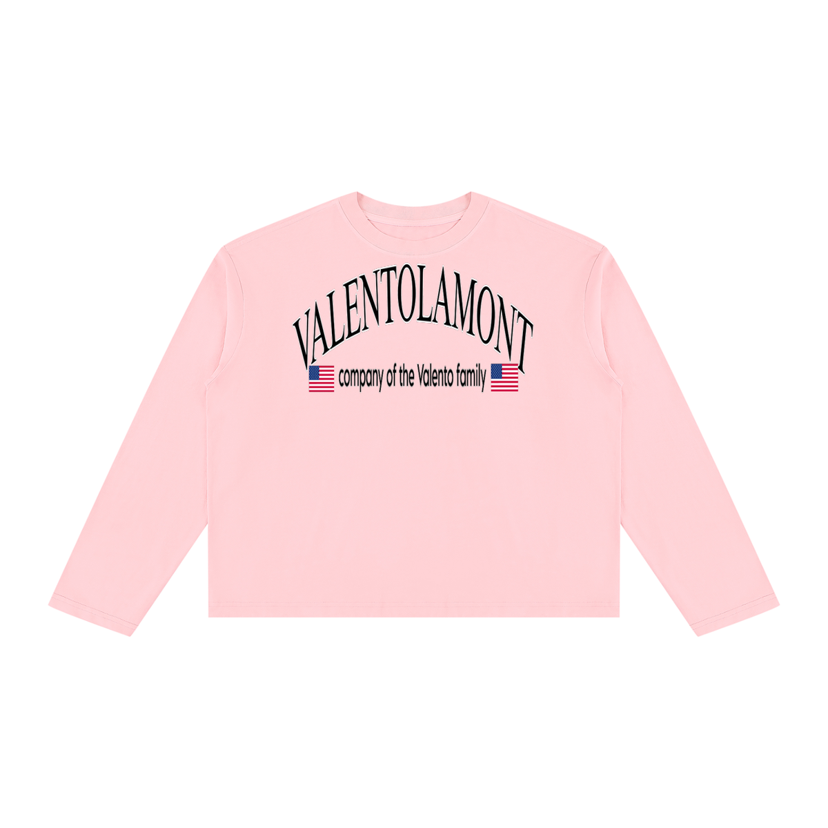 V Vintage Wash Long Sleeve Boxy T-Shirt