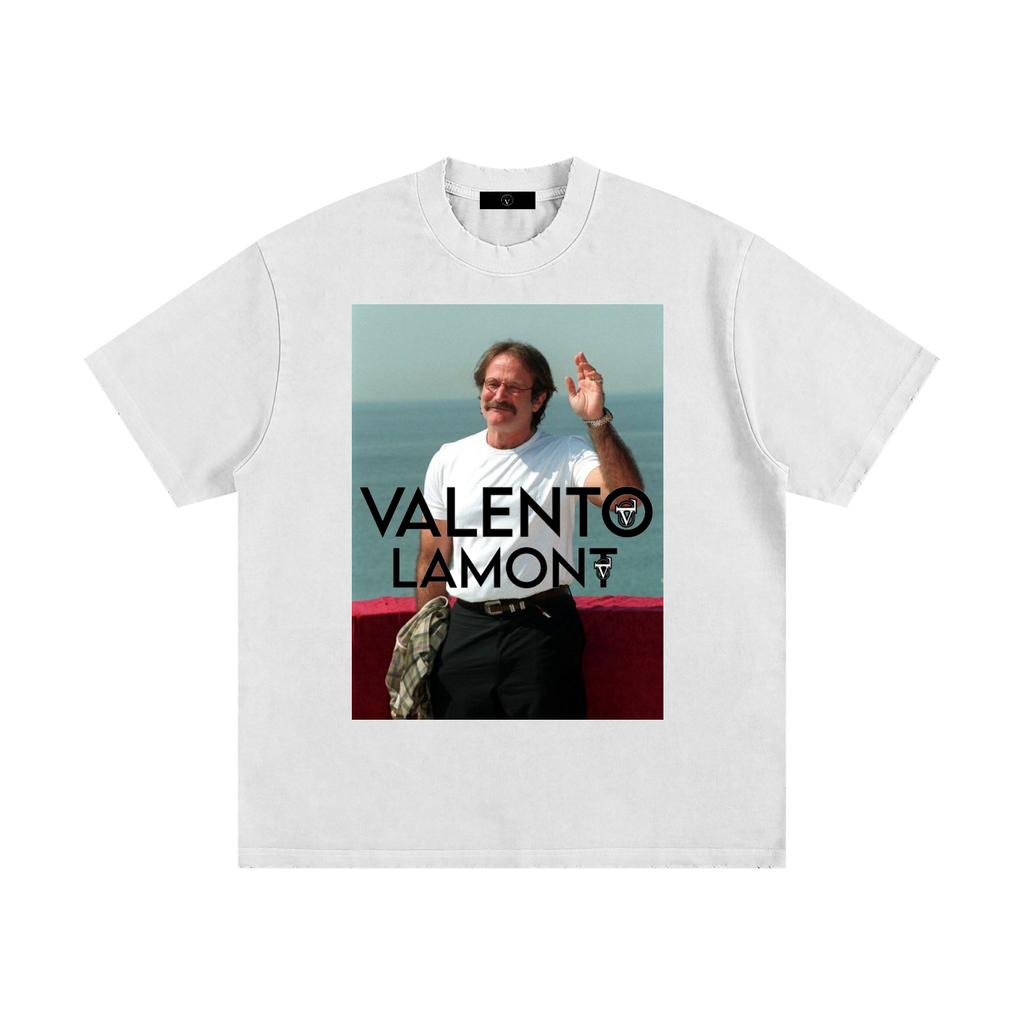 Heavyweight Vintage Washed Frayed T-Shirt