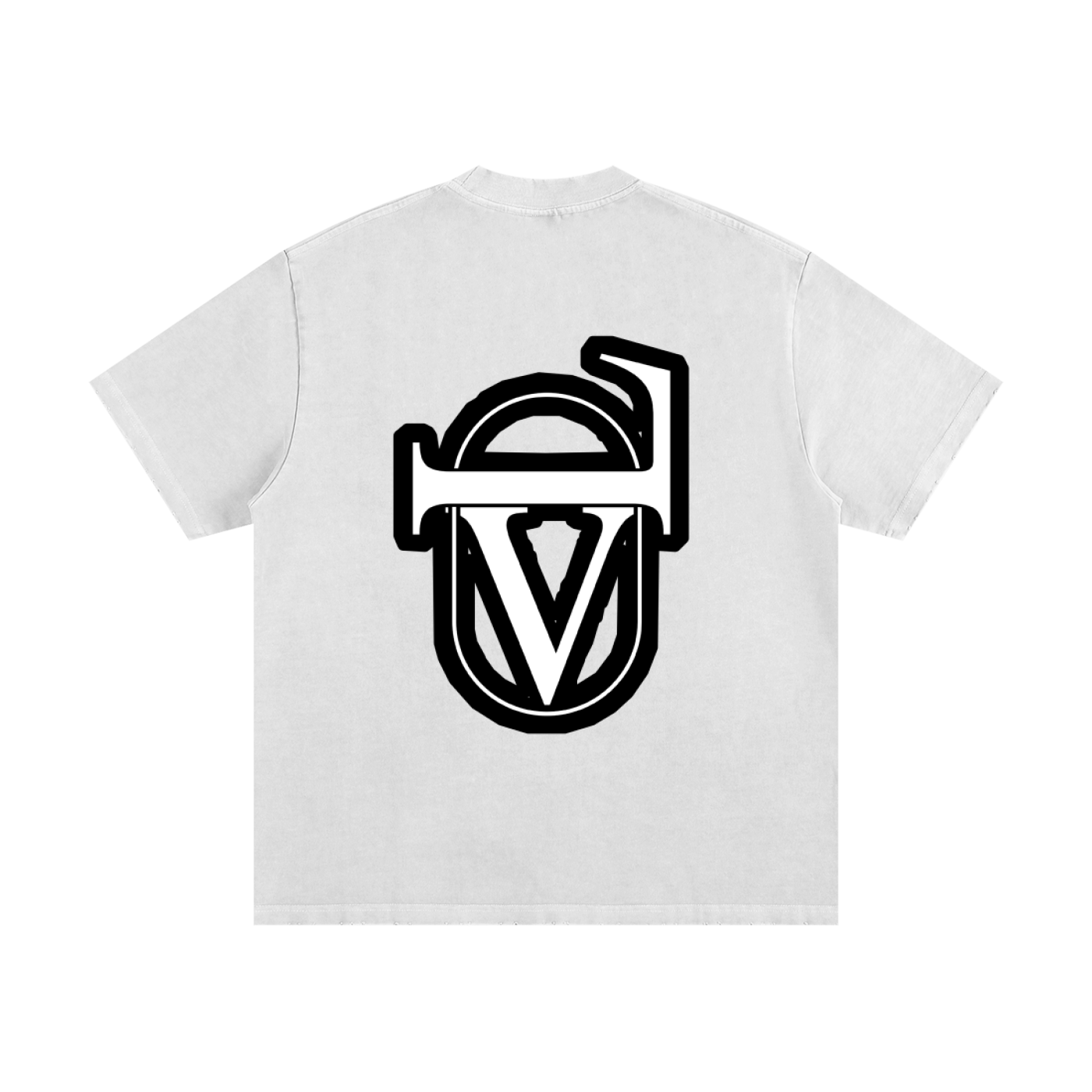 Heavyweight Vintage Washed Frayed T-Shirt