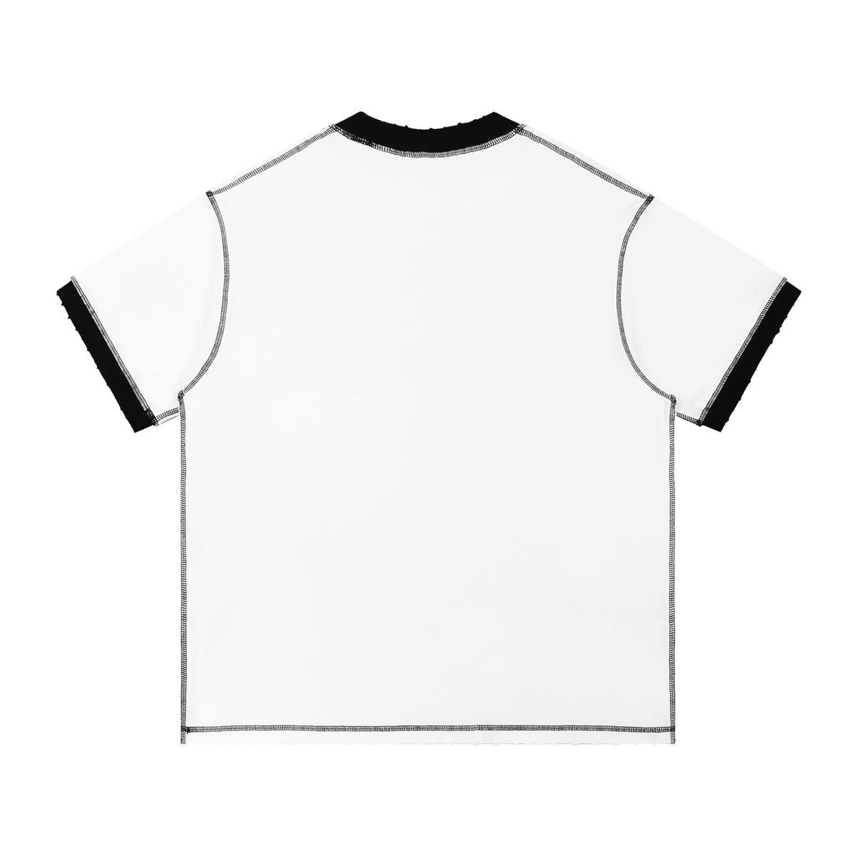Unisex Contrast-Stitched Ringer T-Shirt