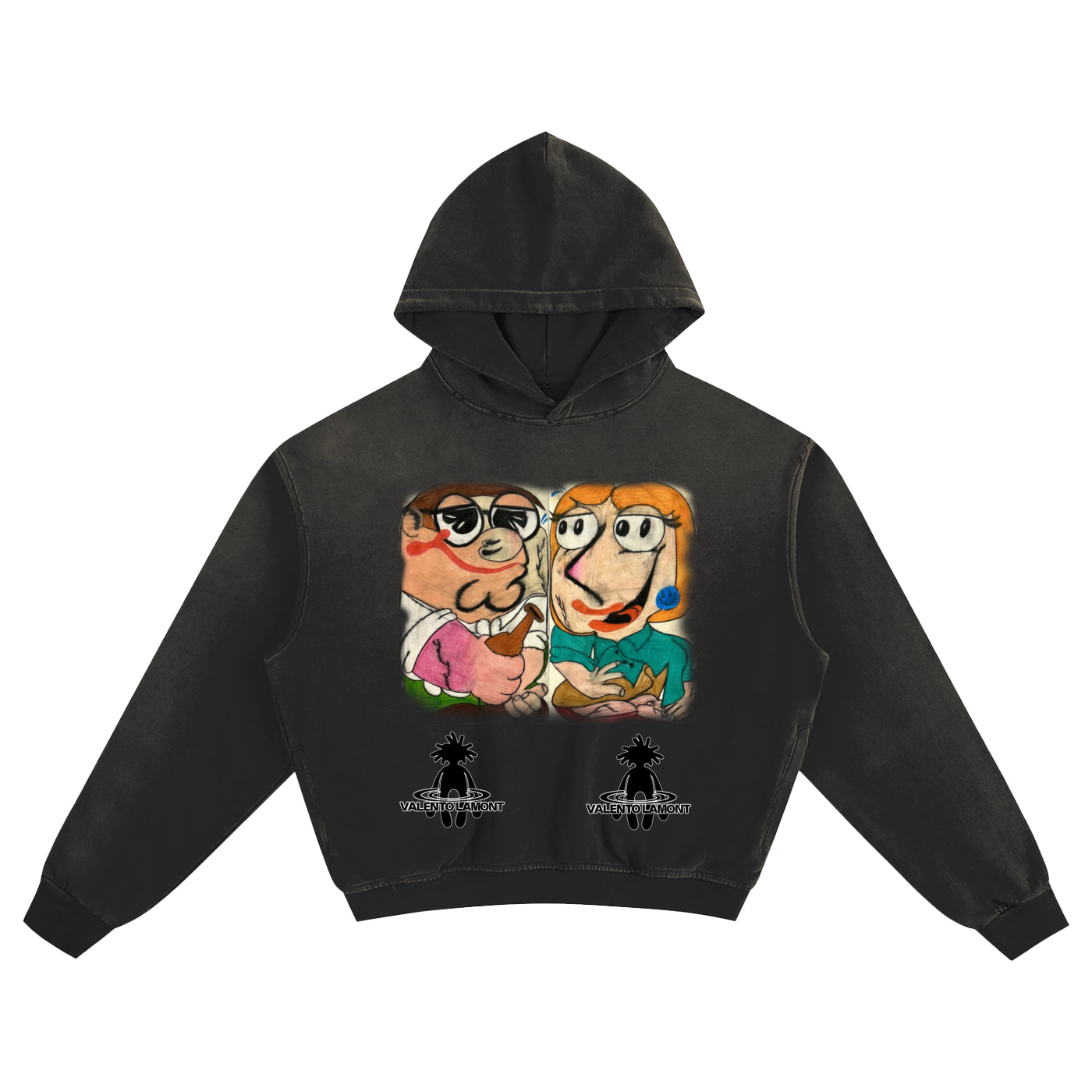 Sunfade Boxy Hoodie