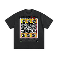 Heavyweight Vintage Washed Frayed T-Shirt