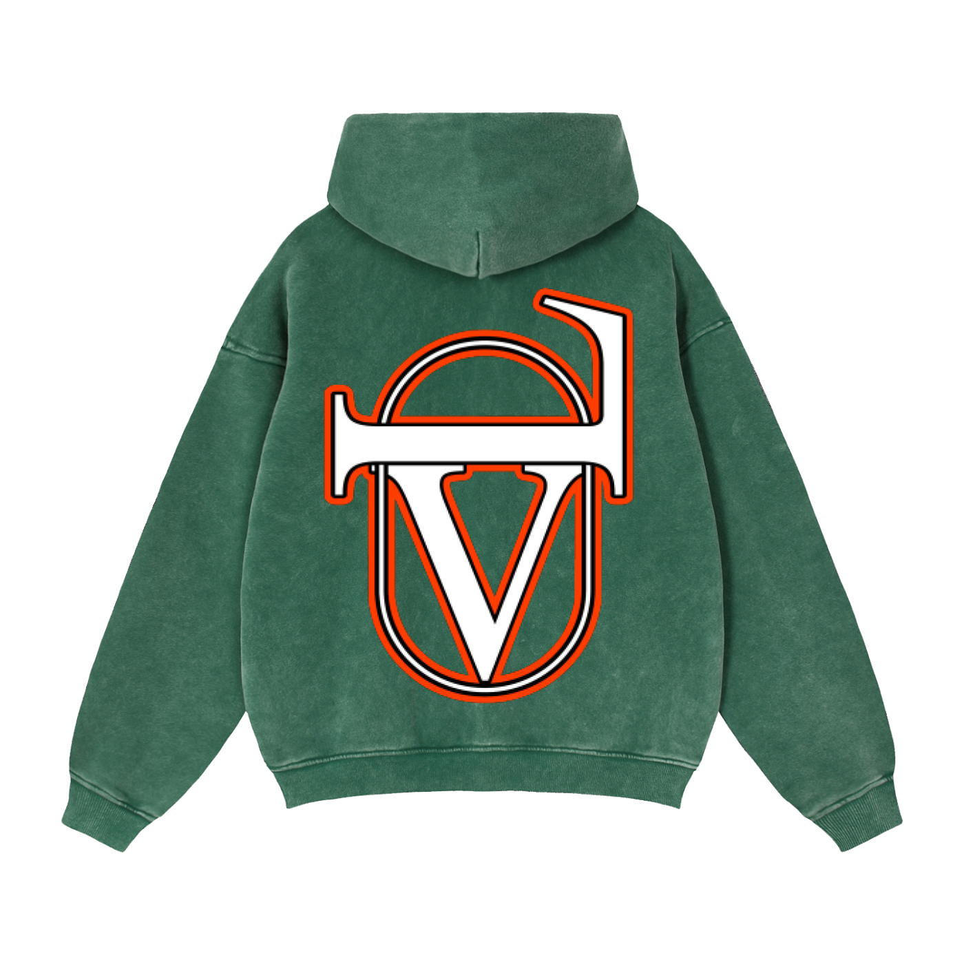 Zip-Through Boxy Fleece Hoodie