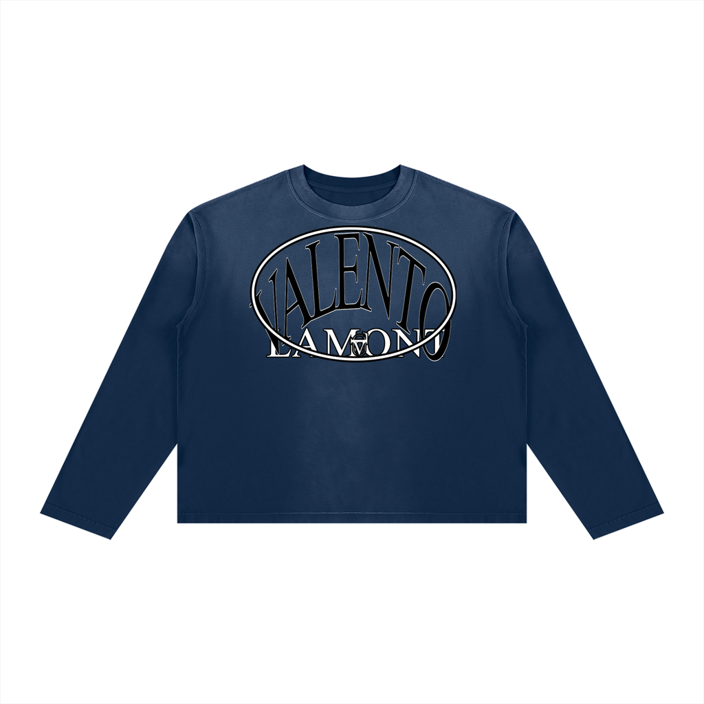 V Sunfade Boxy Long Sleeve T-Shirt