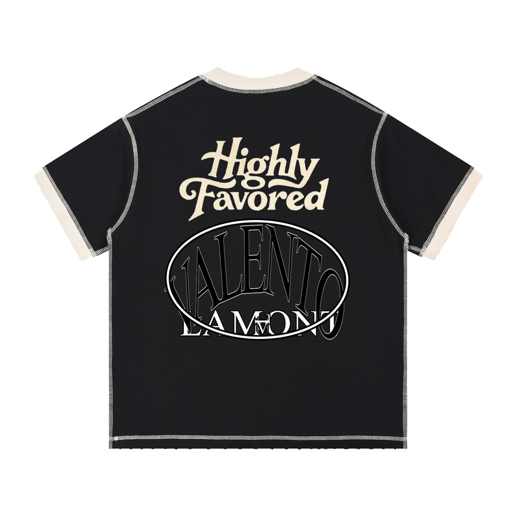 Unisex Contrast-Stitched Ringer T-Shirt