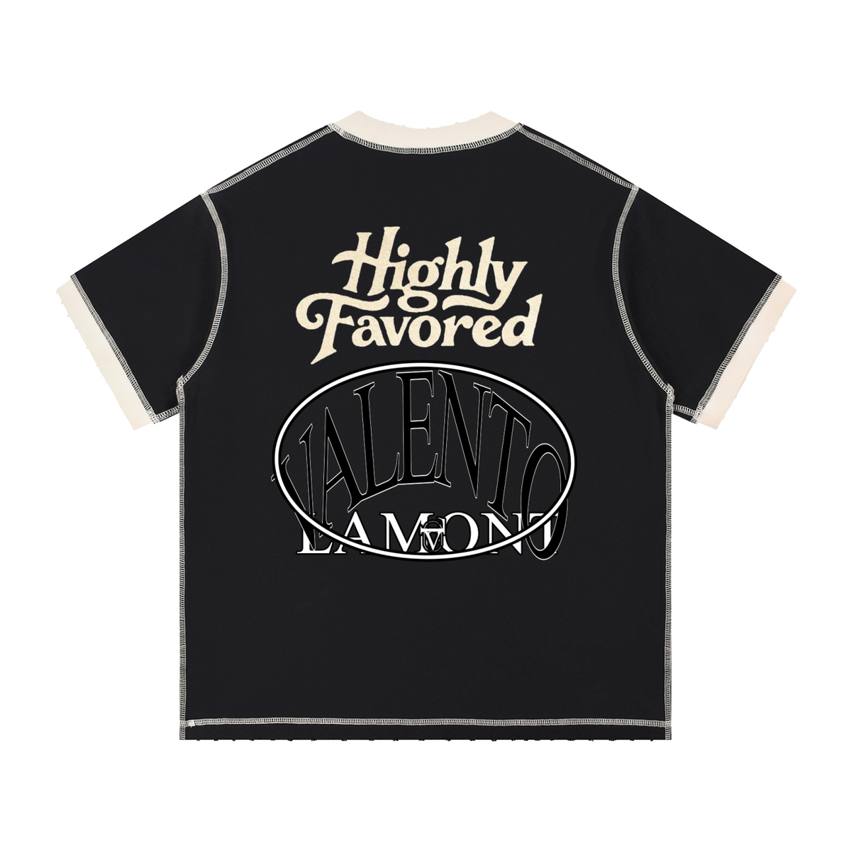 Unisex Contrast-Stitched Ringer T-Shirt