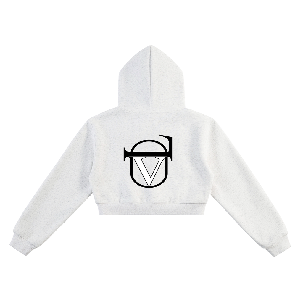 Essential Cropped Hoodie