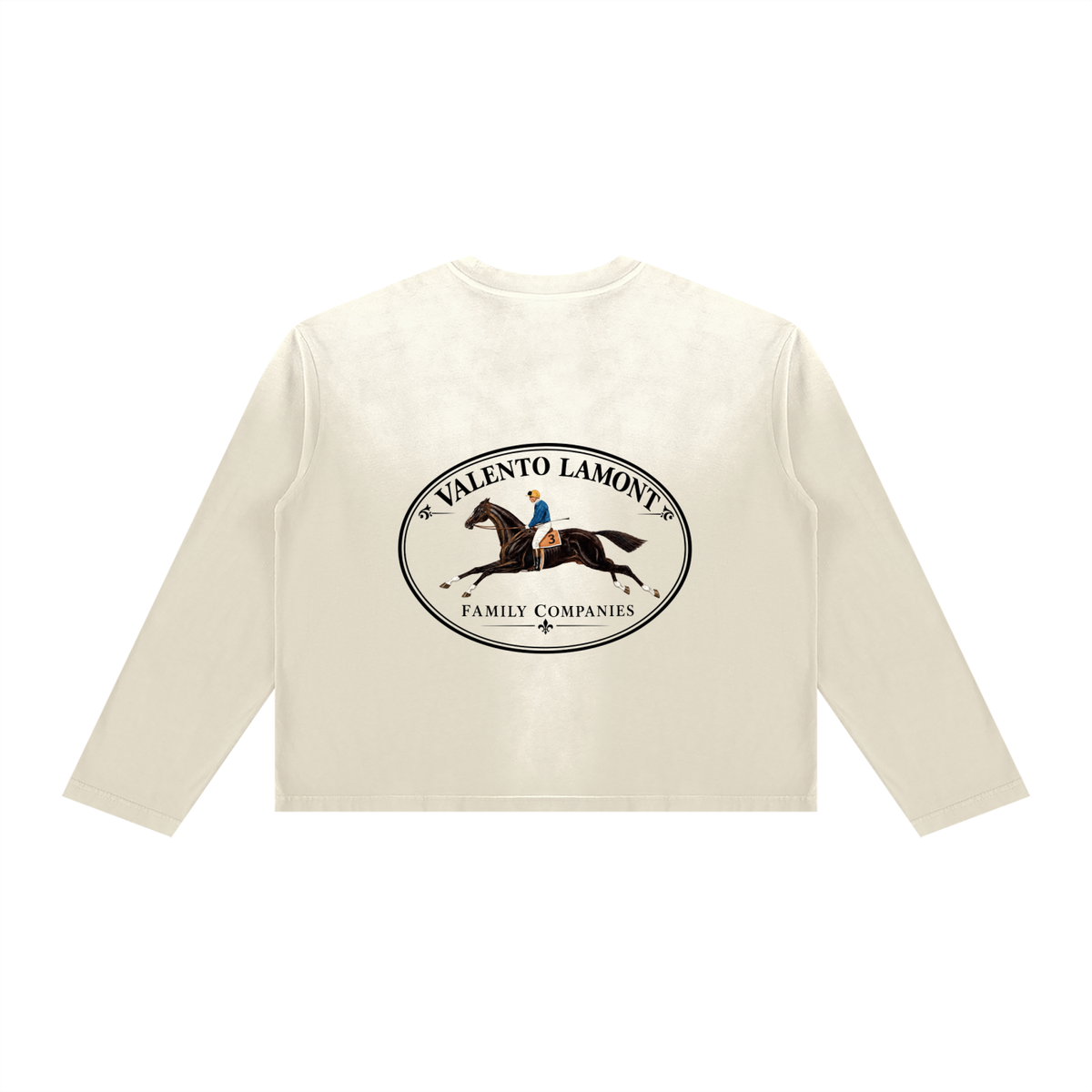 Unisex Sunfade Boxy Long Sleeve T-Shirt