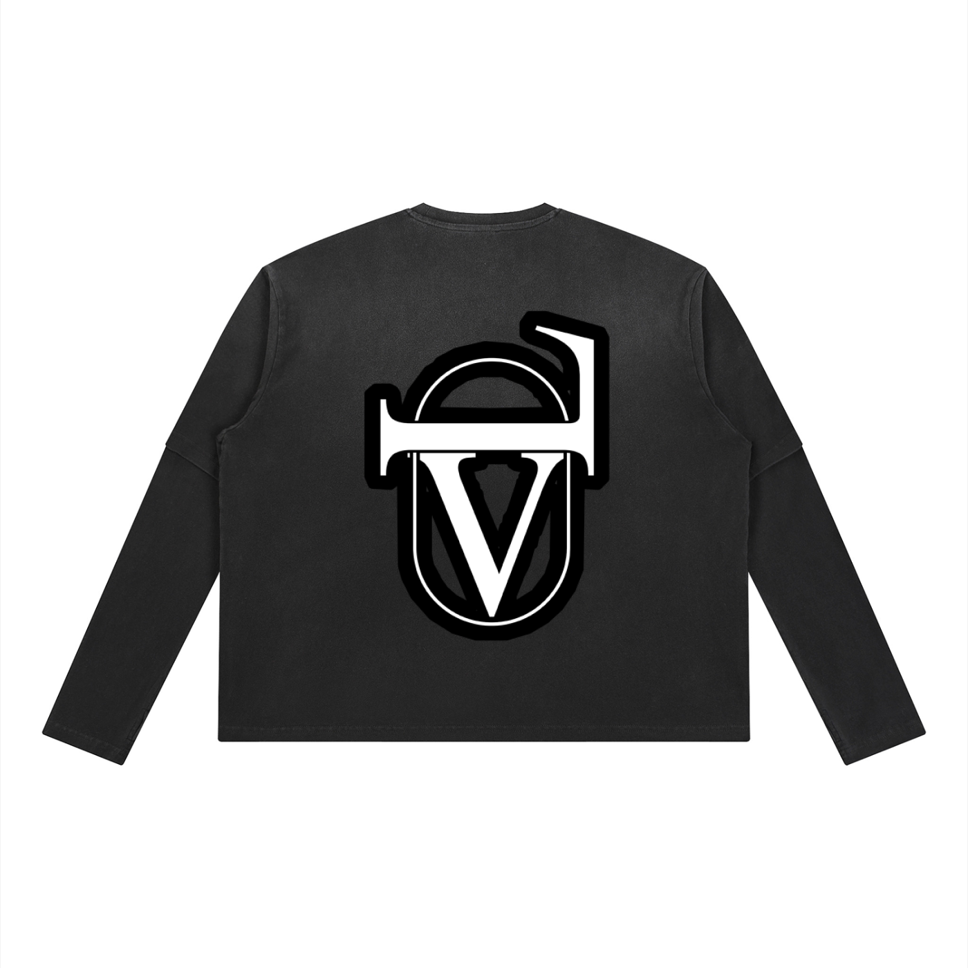 Unisex Vintage Wash Layered T-Shirt