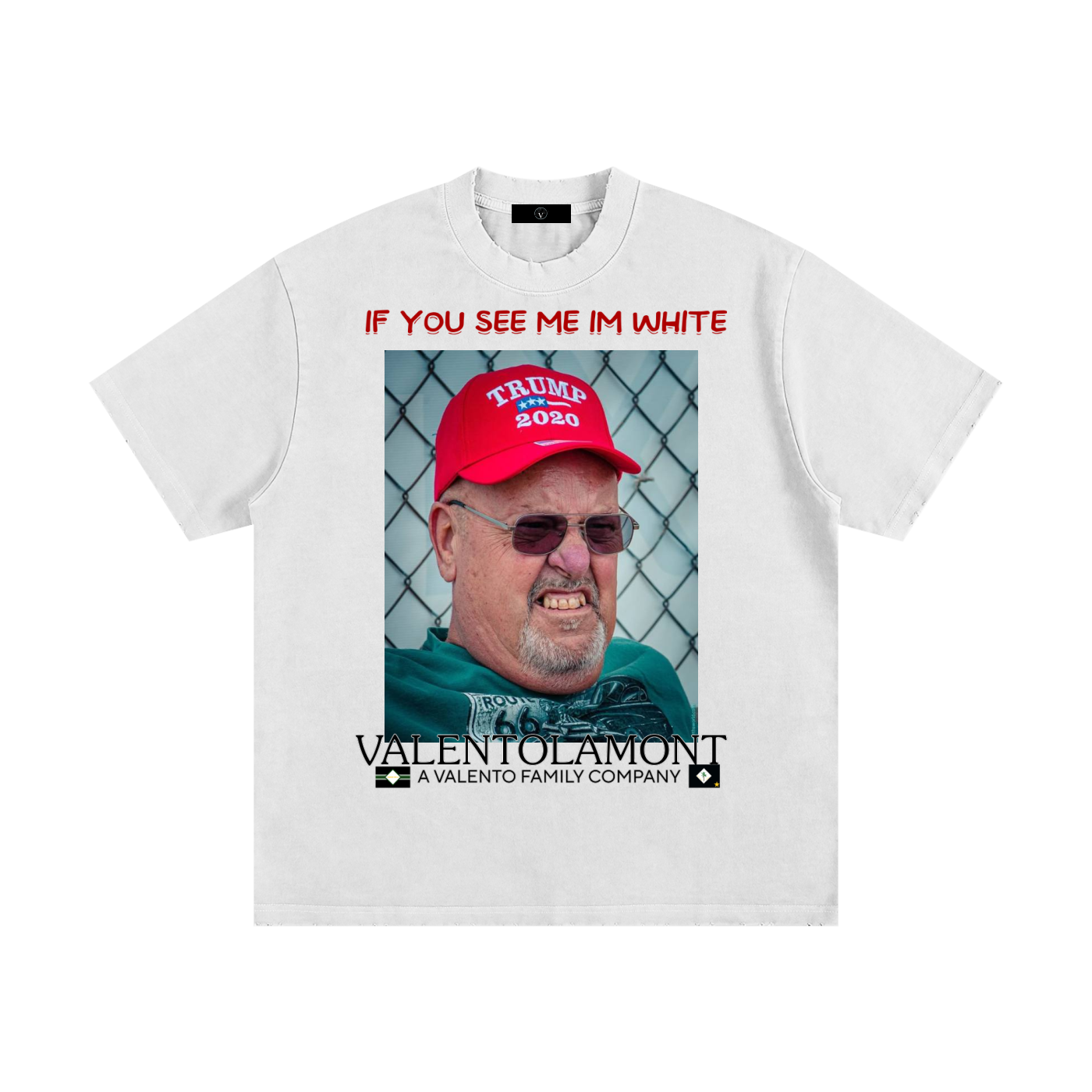 Heavyweight Vintage Washed Frayed T-Shirt