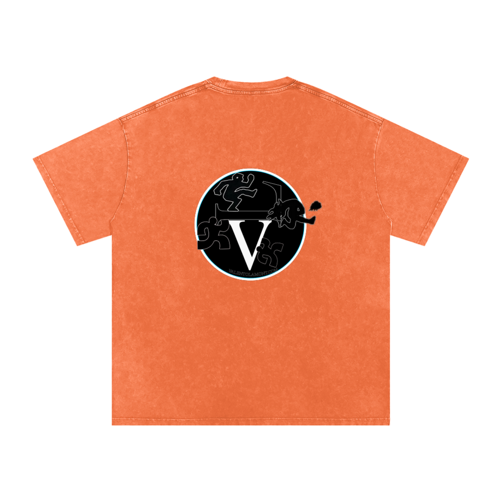 Acid Wash Oversize T-Shirt - 250 GSM