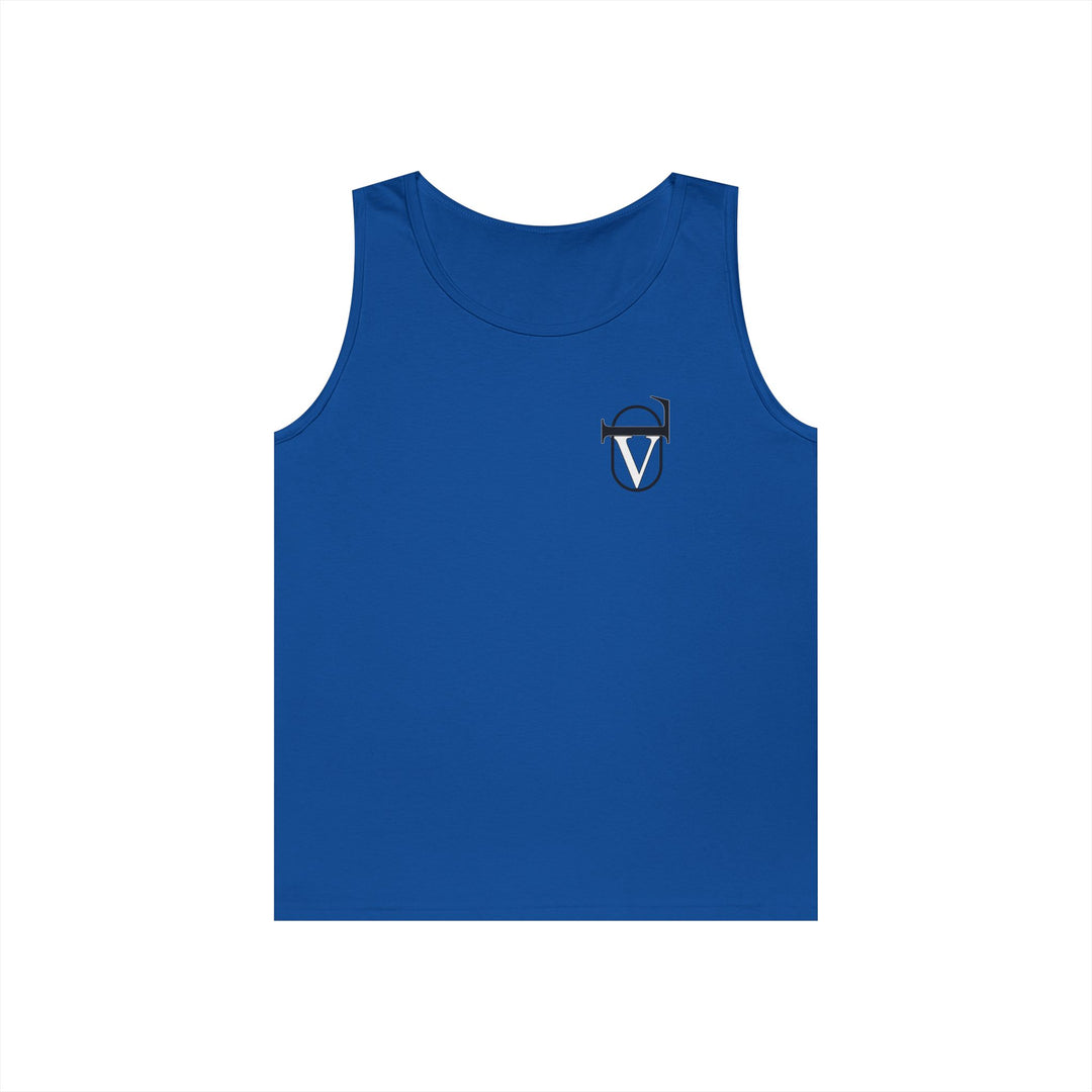 Unisex Heavy Cotton Tank Top - Comfortable Graphic Sleeveless Tee for Casual Wear, Summer Events, Gym, and Gifts