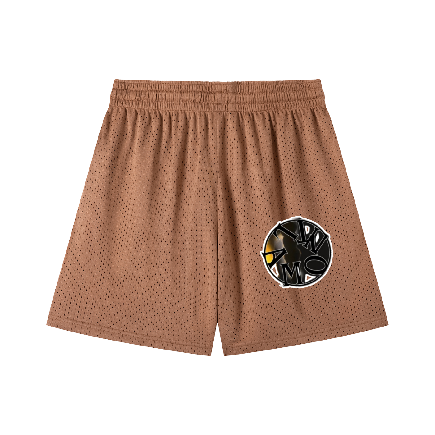 Mesh Drawstring Shorts