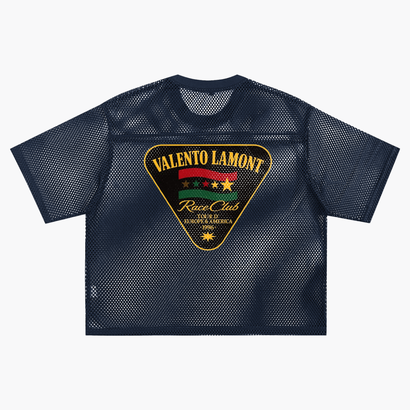 See-through Boxy Net T-shirt