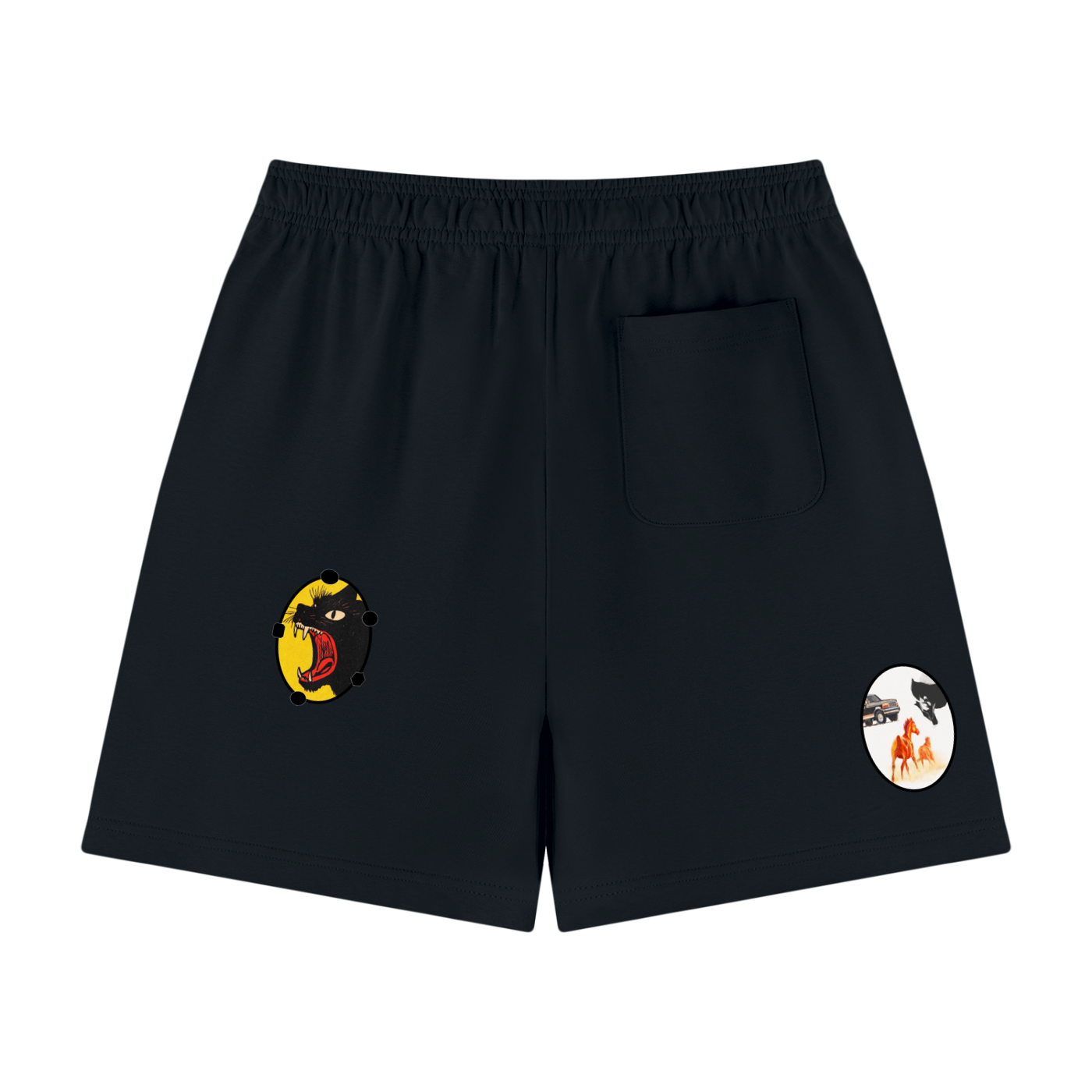 V Cotton Shorts