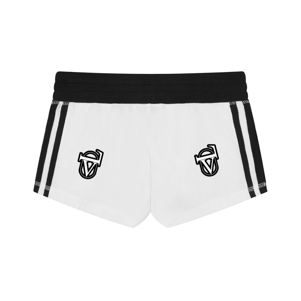 Women's Contrast Stripe Track Shorts