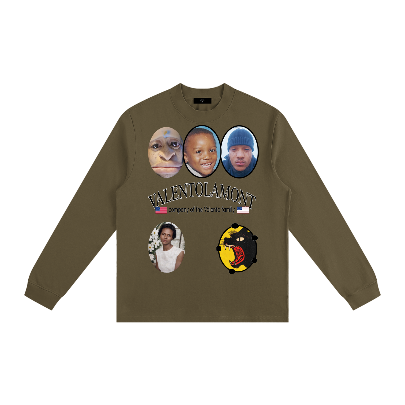 Essential Non-Shrink Mock Neck Sweatshirt