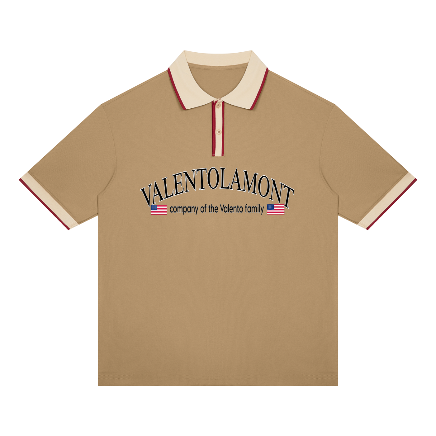 V Block Polo Shirt