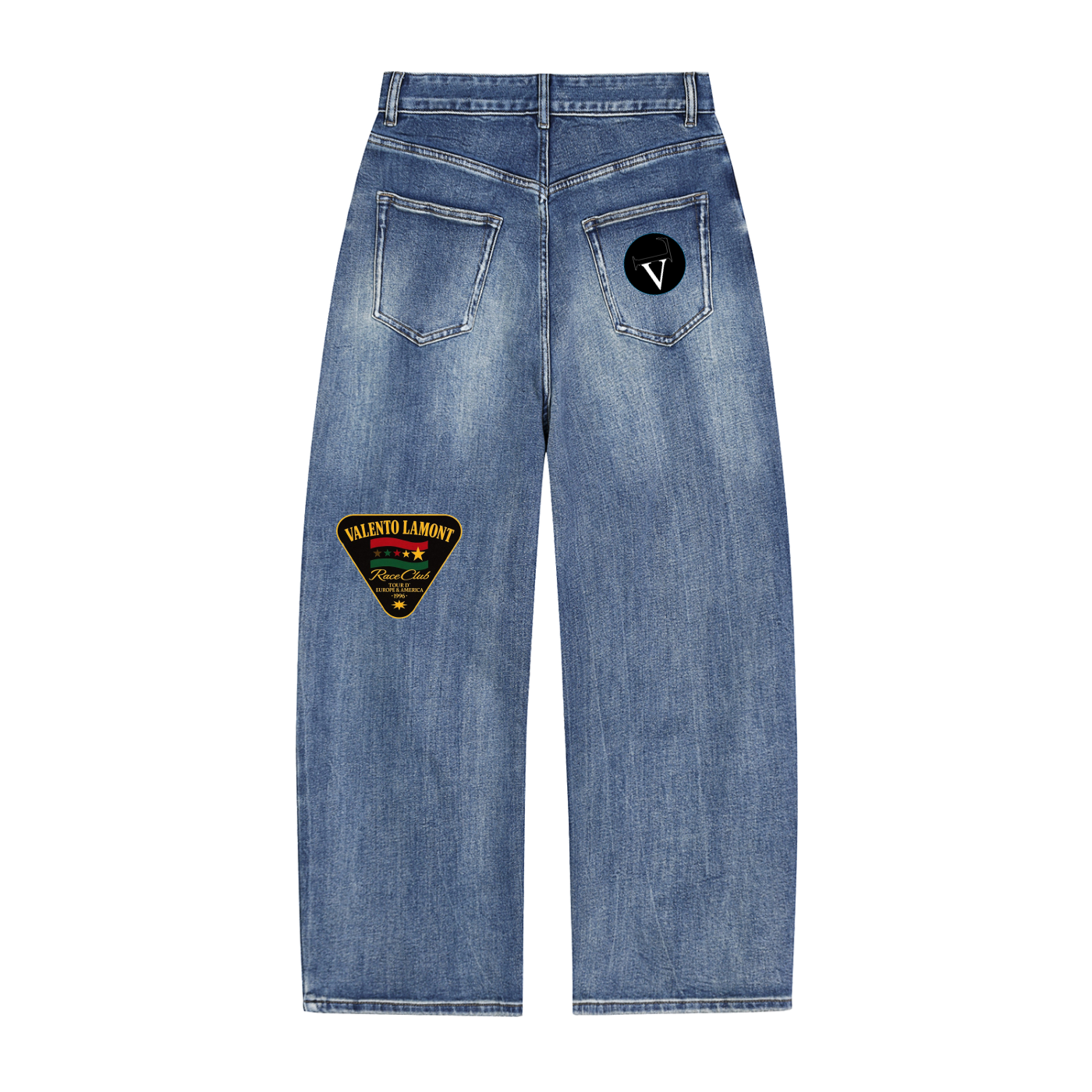 Sun Fade Heavyweight Denim Jeans