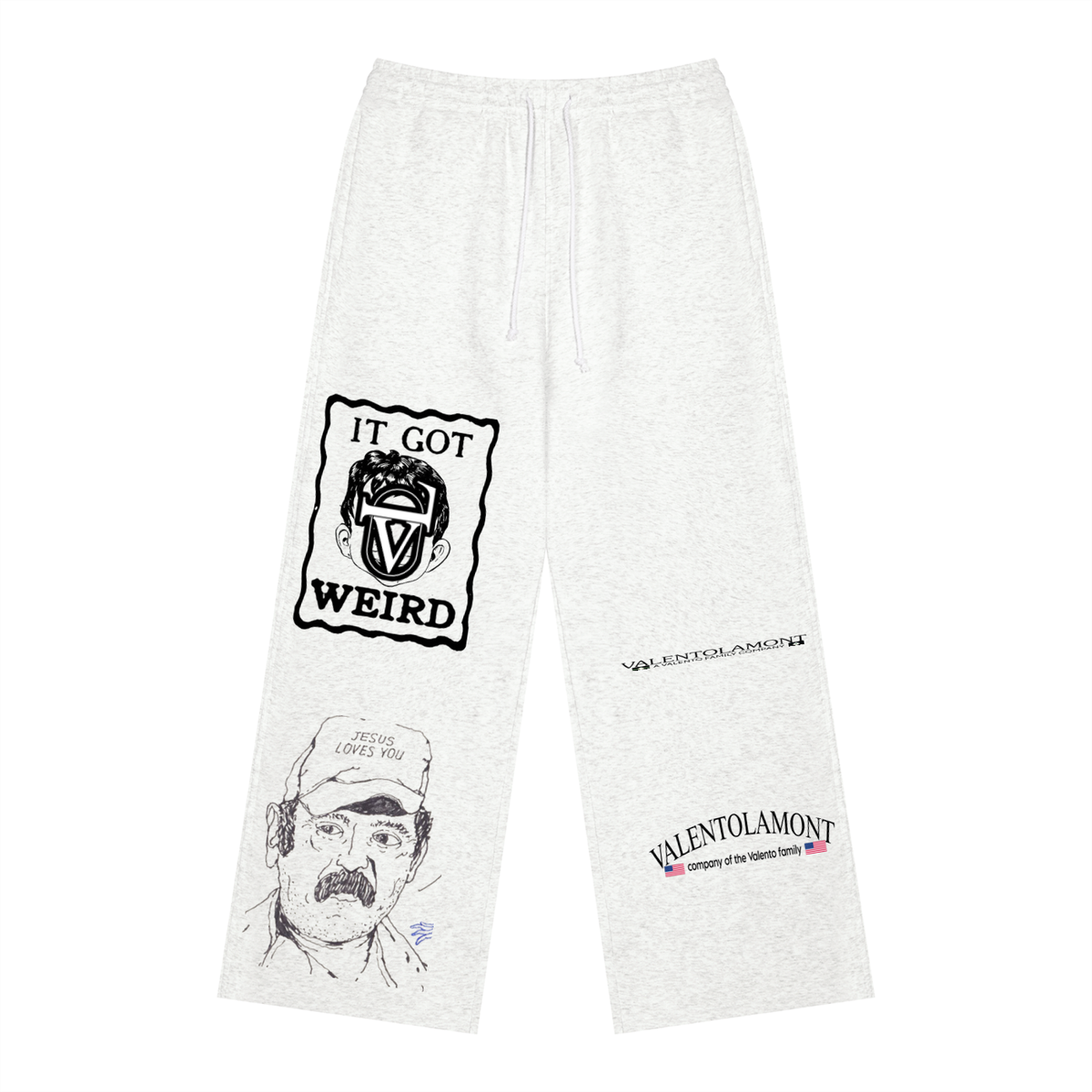 VALENTO Heavyweight Fleece Sweatpants