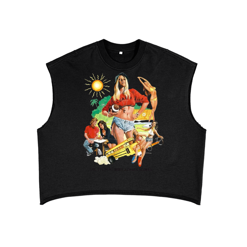 French Terry Boxy Tank Top