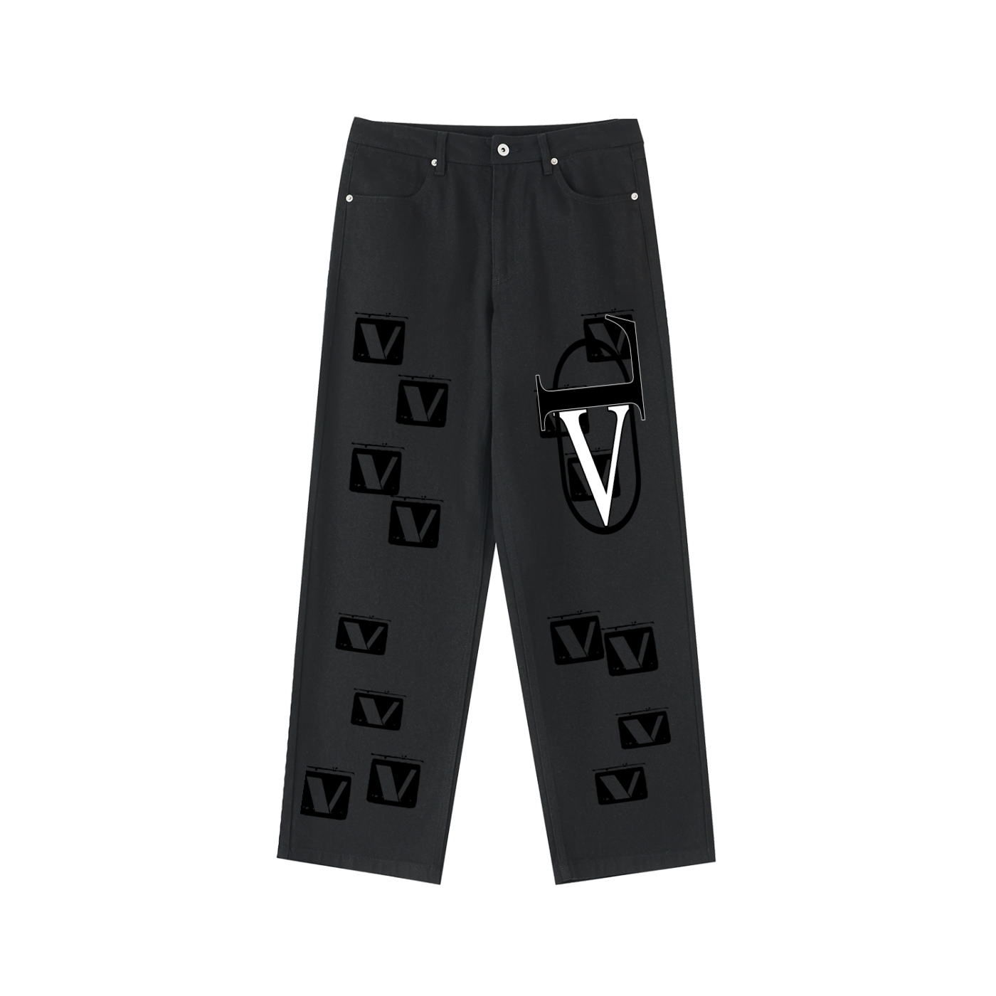 Heavyweight Cotton Straight-Leg Pants