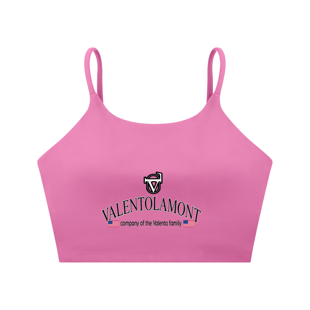 Spaghetti Strap Yoga Sports Bra