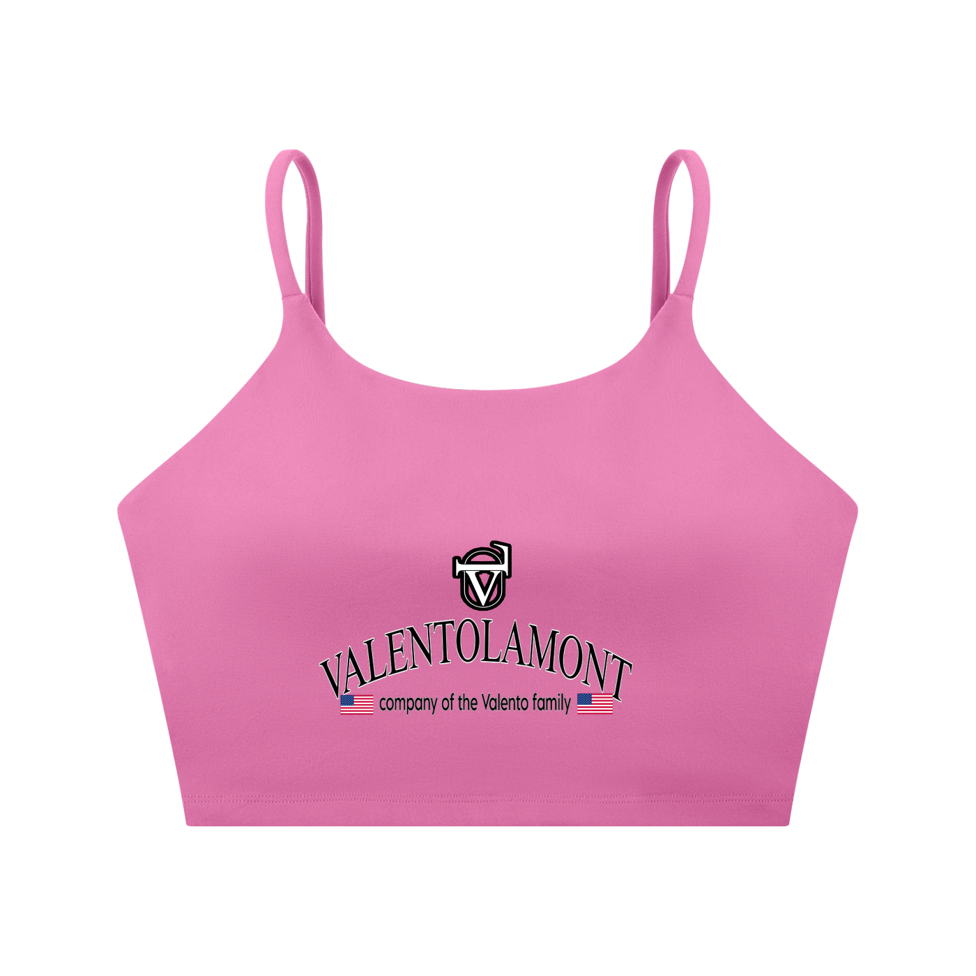 Spaghetti Strap Yoga Sports Bra