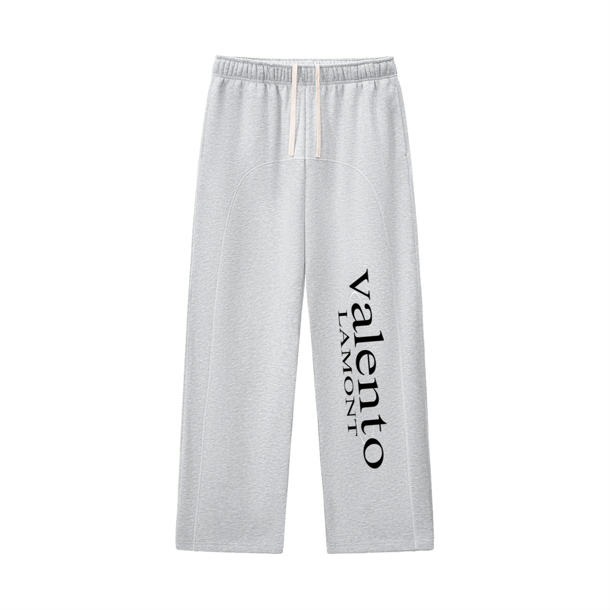 Contrast-Stitched Fleece Sweatpants