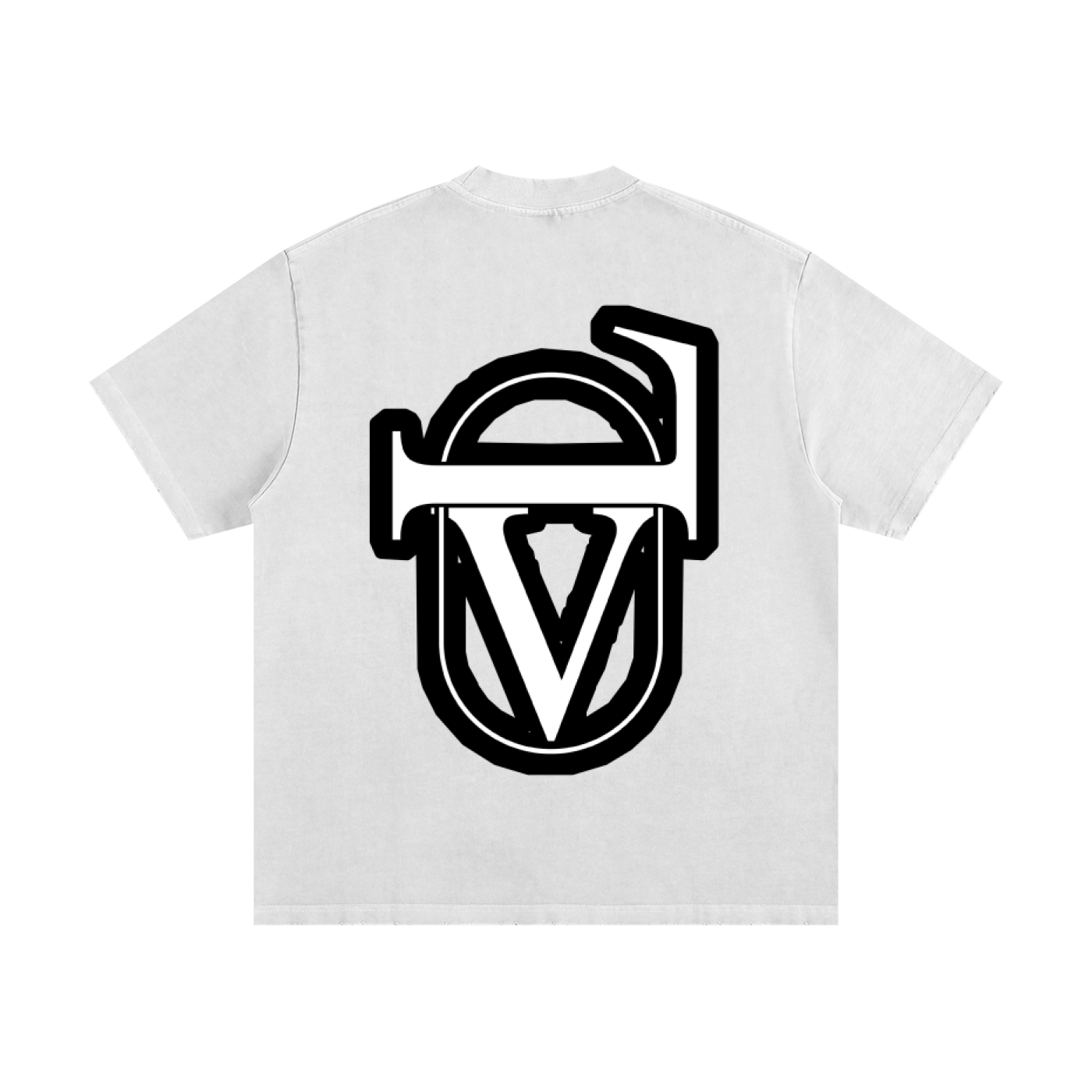 Heavyweight Vintage Washed Frayed T-Shirt