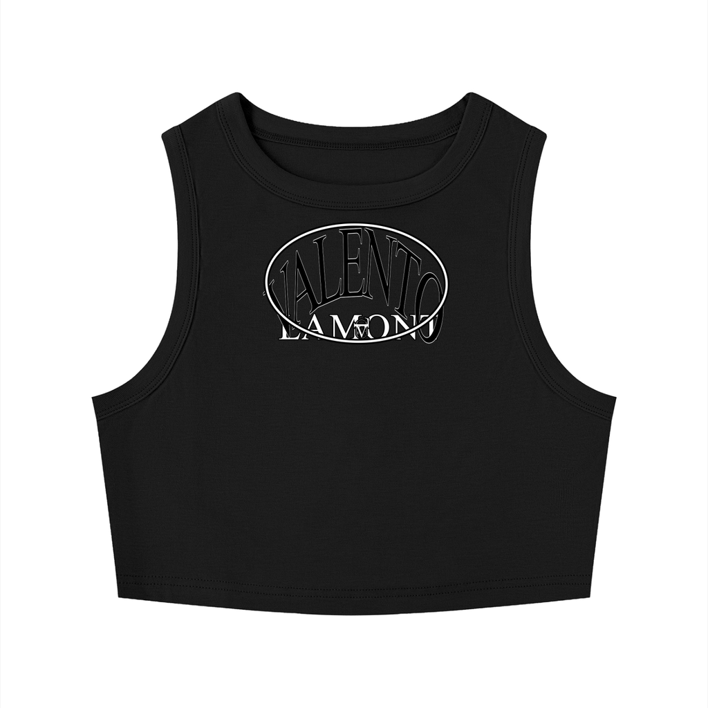 Women's Tight Crewneck Crop Tank Top