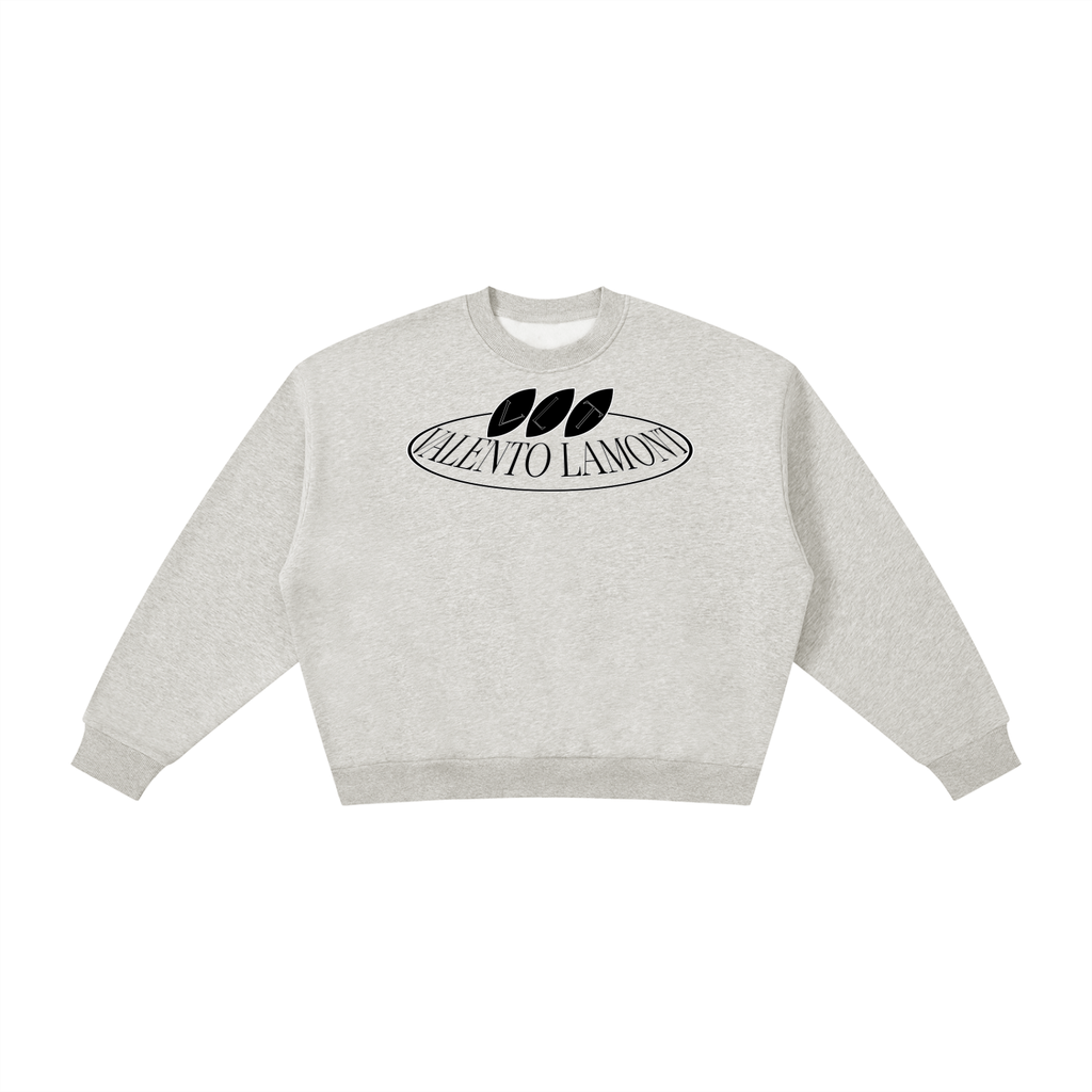 Boxy Fleece Crewneck Sweatshirt