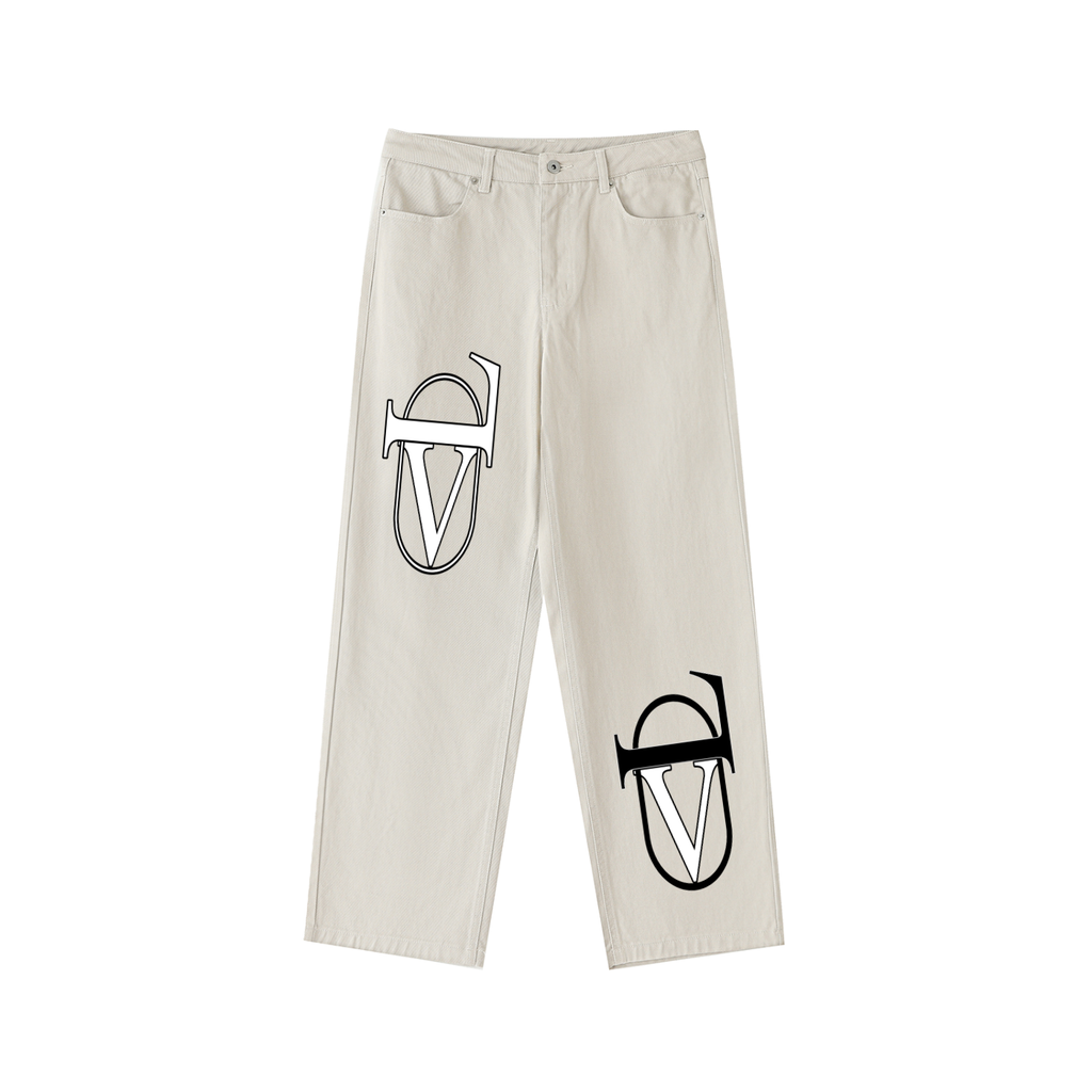 Heavyweight Cotton Straight-Leg Pants