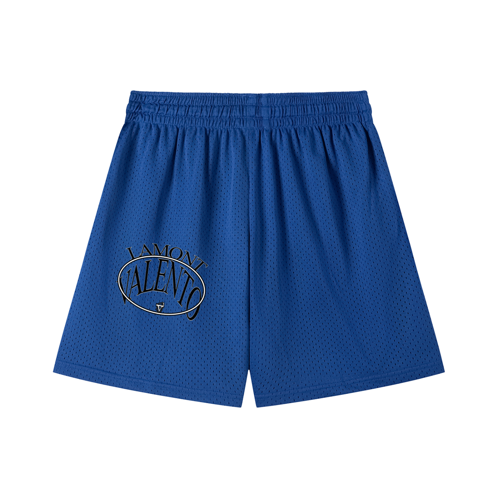 Mesh Drawstring Shorts