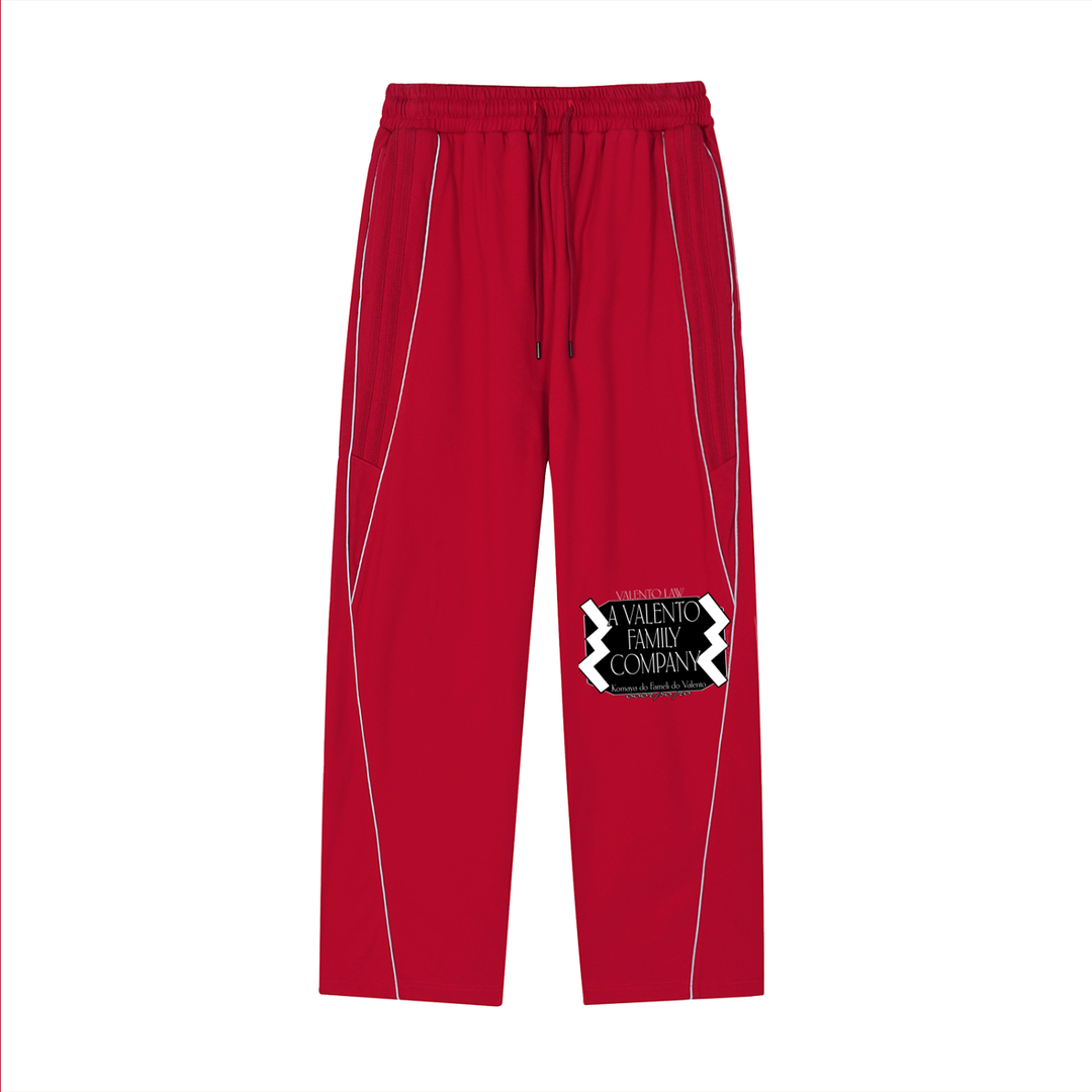 Reflection Striped Straight-Leg Sweatpants