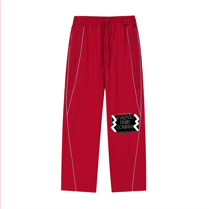 Reflection Striped Straight-Leg Sweatpants