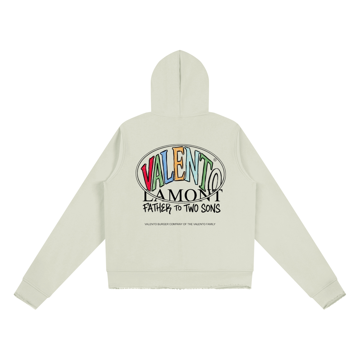 Women’s Raw Edge Full Zip Hoodie